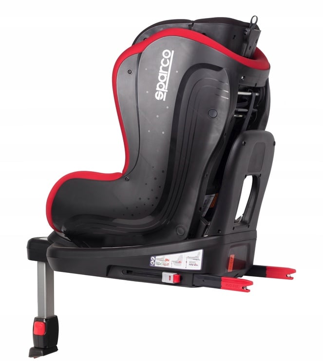 Automobilinė kėdutė Sparco SK500i, juoda, 0 - 18 kg