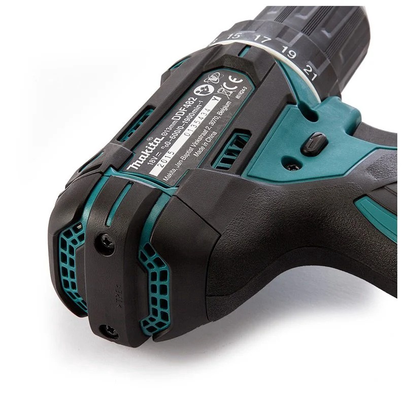 Akukruvikeeraja-trell koos akuga Makita DDF482RTJ, 18 V, 5 Ah