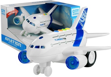 Игрушечный самолет Wenyi City Service Aviation, 30 см, 1:200