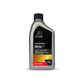 Машинное масло Autoserio 5001 5W - 40, синтетический, для легкового автомобиля, 1 л