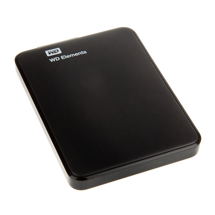 Жесткий диск Western Digital WD Elements, HDD, 1 TB, черный