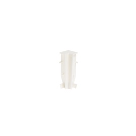 Grīdlīstes stūris Cezar MasterLine W-PS-NW2ML60-MR9003, 1.6 cm x 6 cm x 1.5 cm, balta
