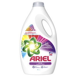 Šķidrs mazgāšanas līdzeklis Ariel color 48washes, 2.4 l