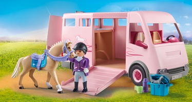Konstruktor Playmobil Country Horse Transporter with trainer 71237, plastik