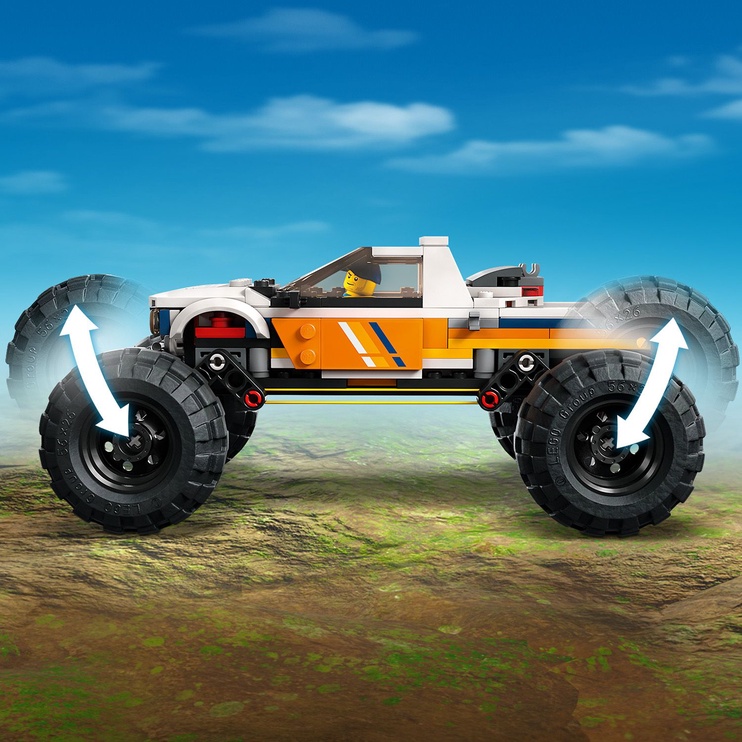 Konstruktor LEGO® City Maastikuauto seiklused 60387, 252 tk