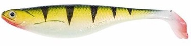 Резиновая рыбка Jaxon Intensa Hegemon Soft J 1219106, 9 см, белый/черный/красный