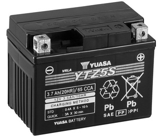 Akumulators Yuasa YTZ5S, 12 V, 3.5 Ah, 65 A