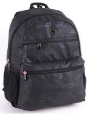 Школьный рюкзак Pulse Steph Dots, черный, 33 см x 23 см x 46 см