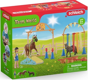 Komplekts Schleich Farm World Pony Agility Training 42481, 48 gab.