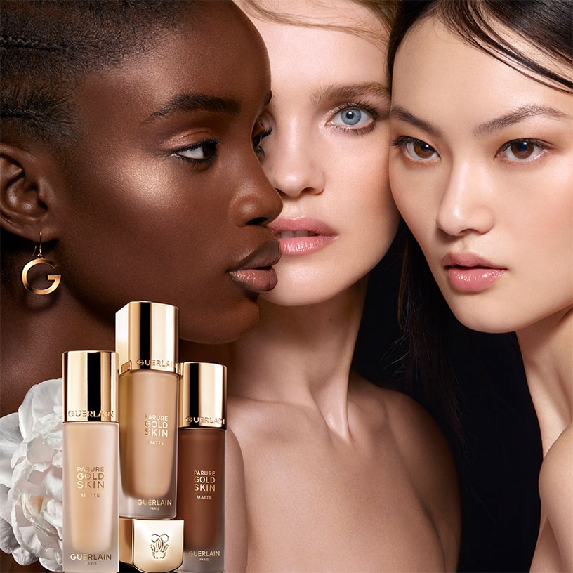 Жидкая основа для макияжа Guerlain Parure Gold Skin Matte, 35 мл