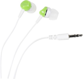 Laidinės ausinės Vivanco SR3, balta/žalia