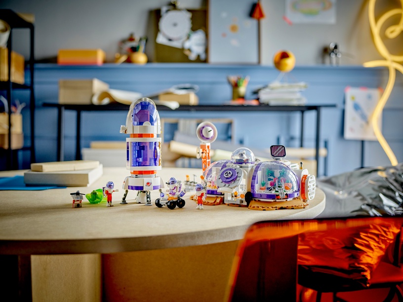 Konstruktors LEGO® Friends Marsa kosmosa bāze un raķete 42605