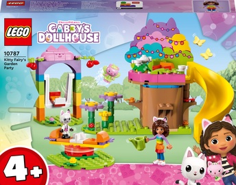 Konstruktors LEGO® Gabby's Dollhouse™ Kitty Fairy dārza ballīte 10787, 130 gab.