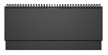 Galda kalendārs Timer Memo Balad 2024, melna, 11.2 cm x 29 cm