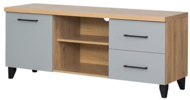 TV-laud Bodzio Panama PA13-GR/DSC, pruun/valge, 138 cm x 44 cm x 58 cm