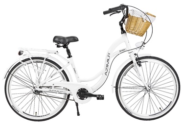 Велосипед городской Azimut Sarema 3-Speed, 26 ″, белый