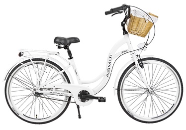 Velosipēds pilsētas Azimut Sarema 3-Speed, 26 ", balta