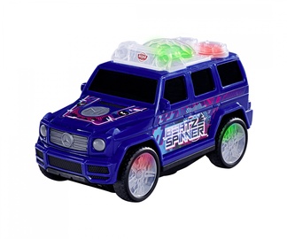 Žaislinis automobilis Dickie Toys Beat Spinner Mercedes-Benz G-Class 203765009, mėlyna