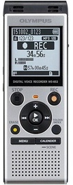 Диктофон Olympus WS‑852 TP8, серебристый/черный, 4 ГБ