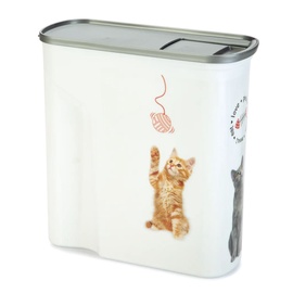 Mājdzīvnieku barības kaste Curver Love Pets, 6 l, 18 cm x 12 cm