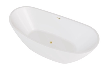 Vann, teisaldatav Besco Ayla, 170 cm x 80 cm x 68 cm, ovaalne
