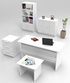 Комплект мебели Kalune Design VO14 W, белый, 63.6 x 140 x 37.6 см