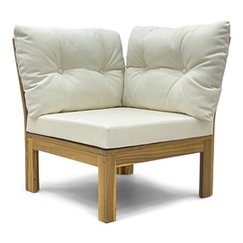Комплект уличной мебели LINH, белый/коричневый, 1 места