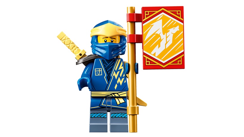 Konstruktors LEGO® NINJAGO® Jay pērkona pūķis EVO 71760, 140 gab.