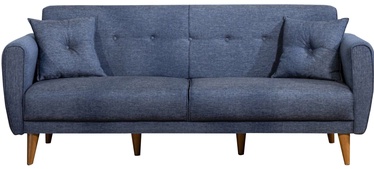 Dīvāns-gulta Artie Aria, tumši zila, 80 x 205 cm x 85 cm