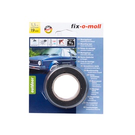 Клейкая полоска Fix-O-Moll JUOD3563048, Двусторонняя, 1.5 м x 1.9 см