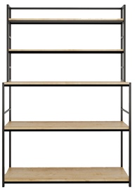 Кухонная полка Kalune Design Aksu L1183, дубовый, 50 см x 120 см x 160 см