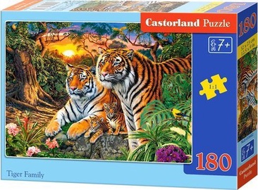 Puzle Castorland Tiger Family 489193, 23 cm x 32 cm