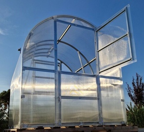 Теплица Klasika Slim, поликарбонат, 4 x 2 м, 6 мм