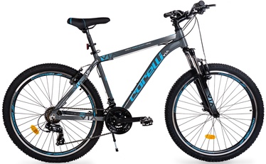 Velosipēds kalnu Corelli Via, 26 ", 18" rāmis, zila/tumši pelēka