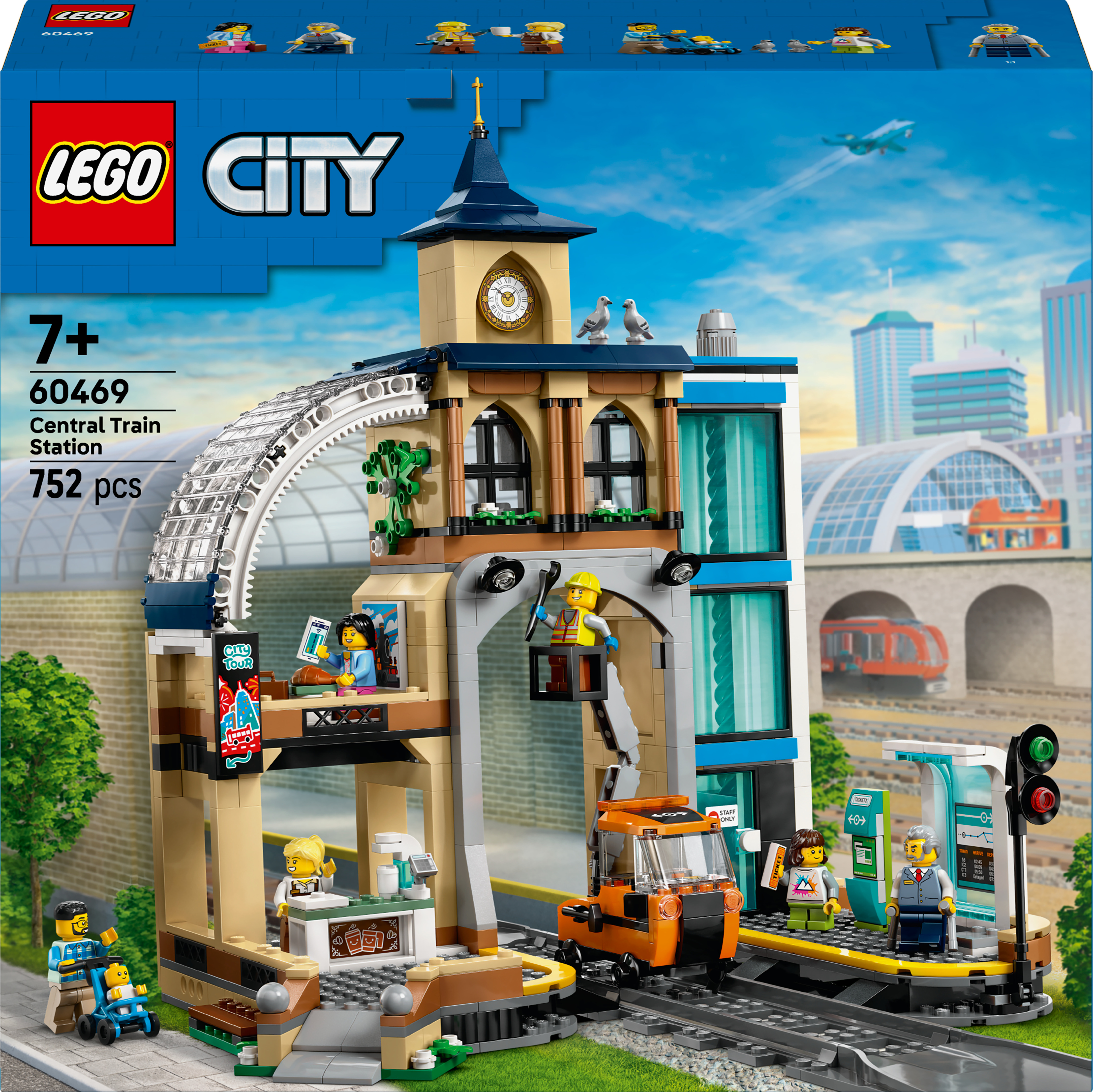 Konstruktors LEGO® City Central Train Station