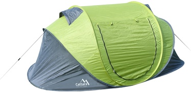 Divvietīga telts Cattara Garda 13356, zaļa/pelēka