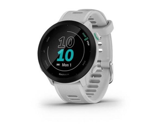 Viedais pulkstenis Garmin Forerunner 55 Monterra, balta