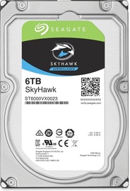 Kietasis diskas (HDD) Seagate SkyHawk, 3.5", 6 TB