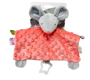 Игрушка для сна Tulilo Mouse Milus, розовый/серый