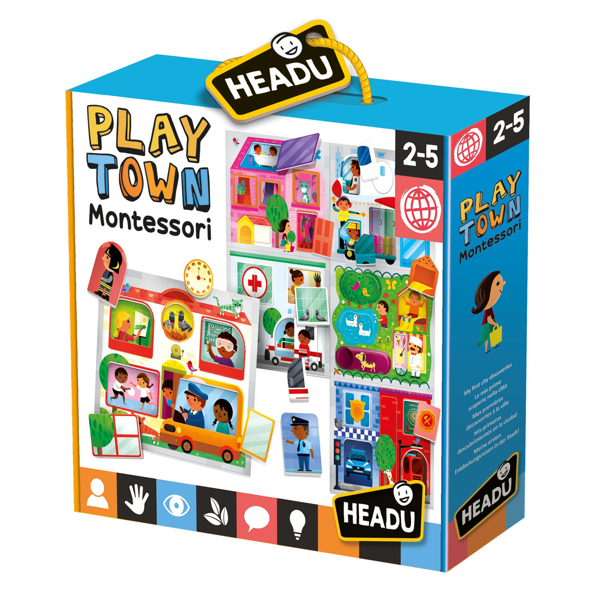 Настольная игра Headu Play Town MU23615 - 1a.lt