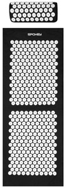Akupresūrinis kilimėlis Spokey AKU 940816, balta/juoda, 137 cm x 50 cm