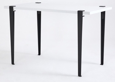 Kosmetinis staliukas Kalune Design Elaea 631LGG1136, baltas/juodas, 90 cm x 45 cm x 75 cm