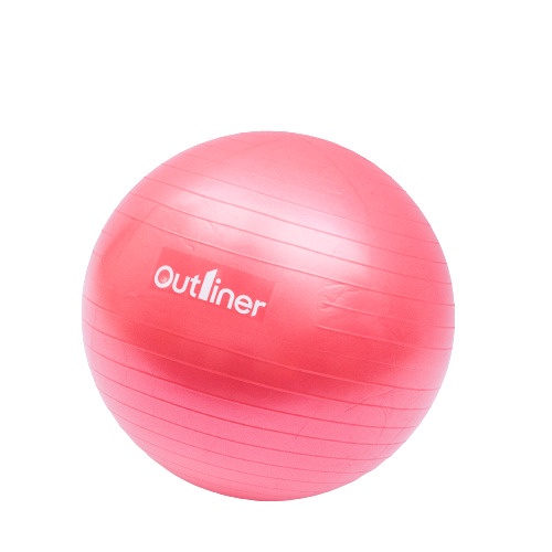 Гимнастический мяч Outliner, красный, 55 см