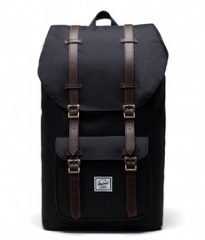 Tūristu mugursoma Herschel Little America 10014-05634, melna, 25 l, 15"