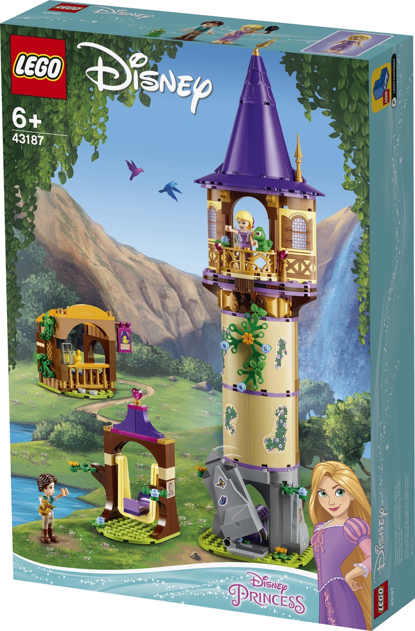 Konstruktor LEGO® │ Disney Rapuntsli torn 43187, 369 tk
