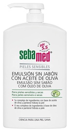 Šķidrās ziepes Sebamed Emulsion Olive Face & Body Wash, 1000 ml