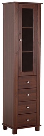 Шкаф для ванной Hakano Vinex, коричневый, 36 x 45 см x 180 см