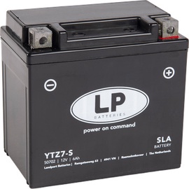 Akumulators Landport MB YTZ7-S, 12 V, 6 Ah, 130 A