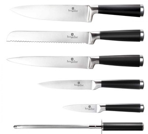 Набор кухонных ножей Berlinger Haus Black Royal BH-2424, 8 шт.