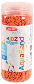 Грунт Zolux AquaSand Kidz AquaSand Kidz, 0.5 л, oранжевый